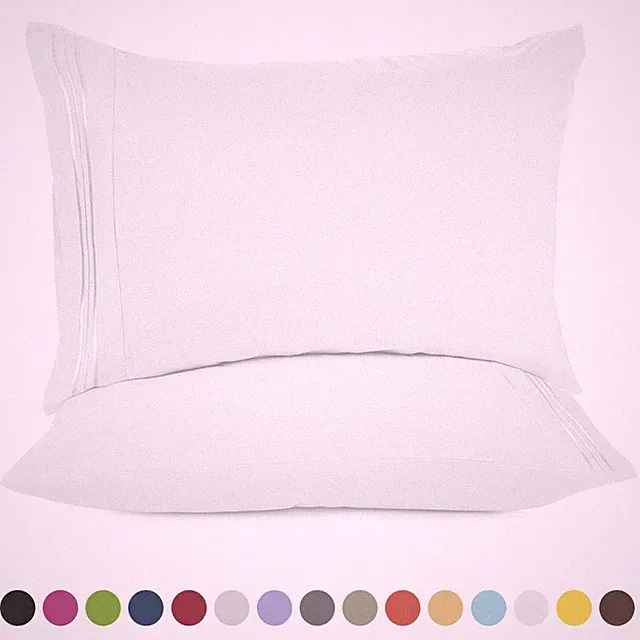 1800 Pillow Case Set by Nymbus, Standard or King Pillowcase Set of 2 Pillowcases