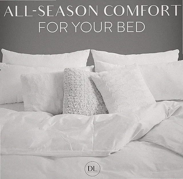 Duvet Insert California King - Lightweight Down Comforter for California King